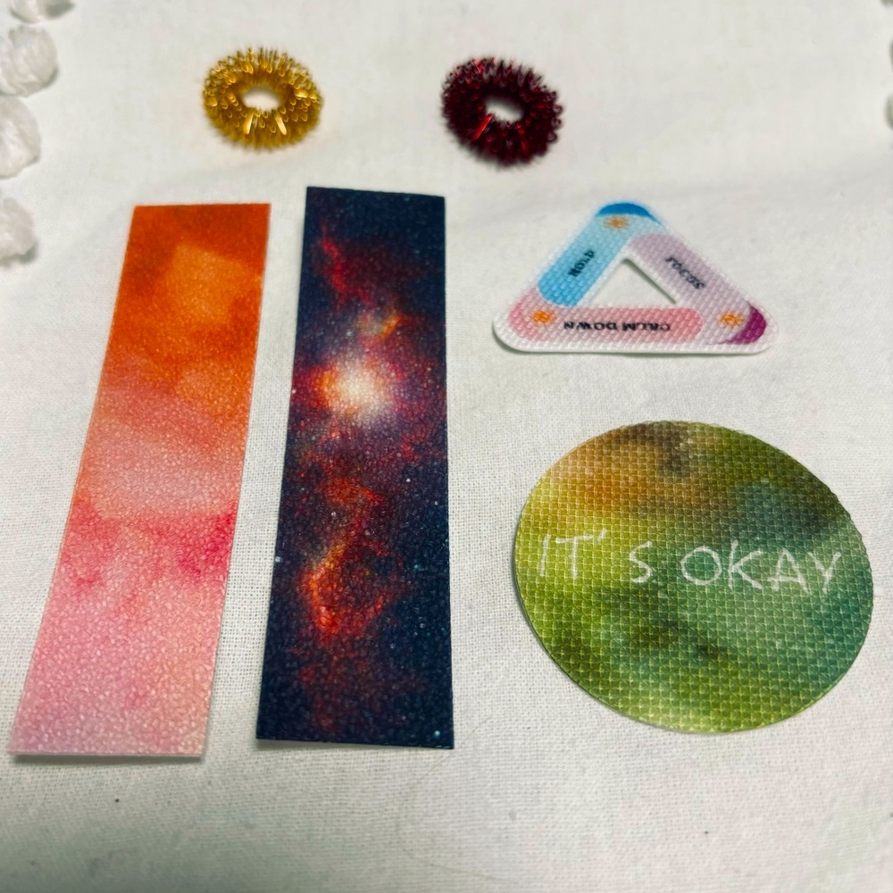 Anxiety sticker kit